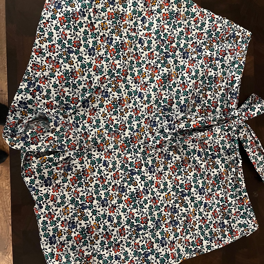 J. Crew Multicolor Floral Shorts